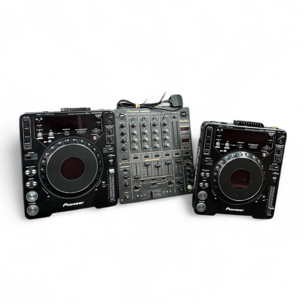 Pre-owned Pioneer DJM 600 Mixer & CDJ-1000MK3 - Own4Less
